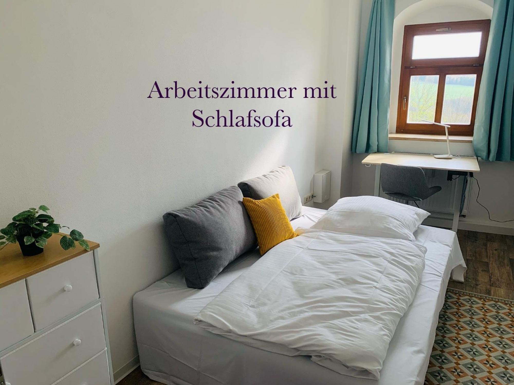 Am Schloss Wolkenstein, 86M2, 3Br, Babybett, Office Exterior foto