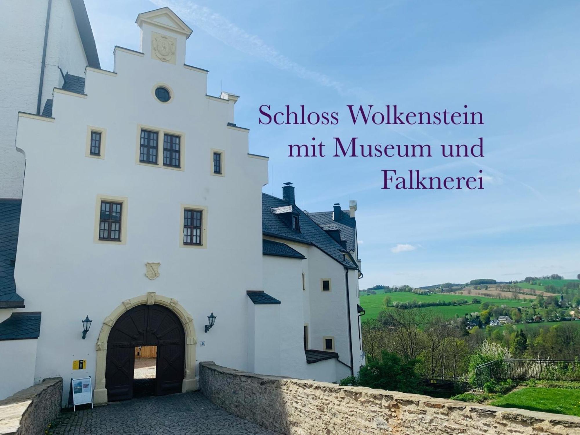 Am Schloss Wolkenstein, 86M2, 3Br, Babybett, Office Exterior foto